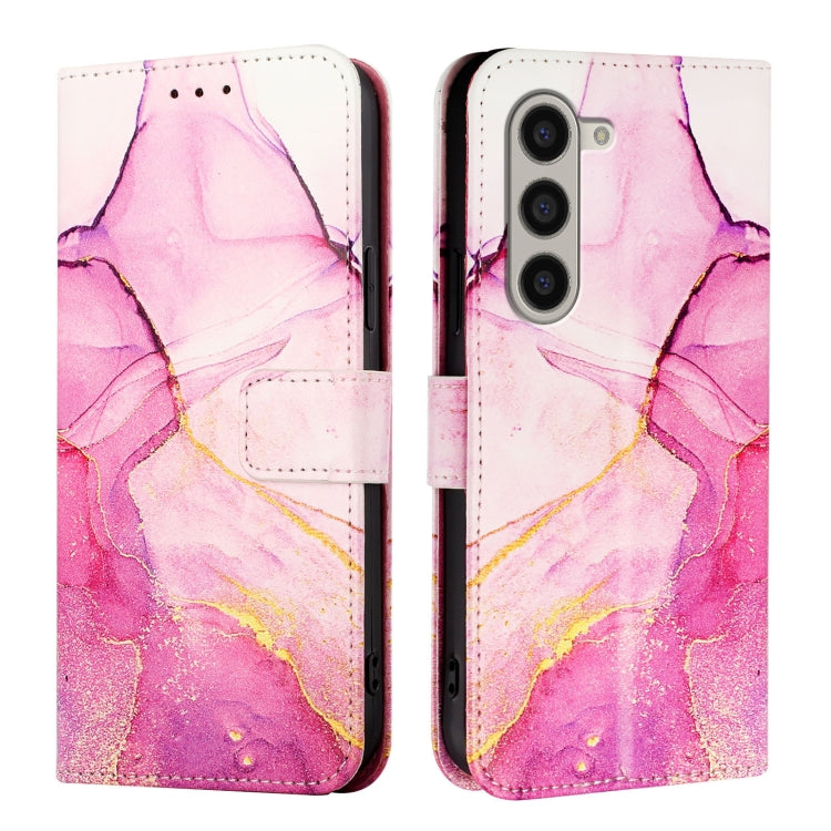 PT003 Marble Pattern Flip Leather Phone Case, For Samsung Galaxy Z Fold6