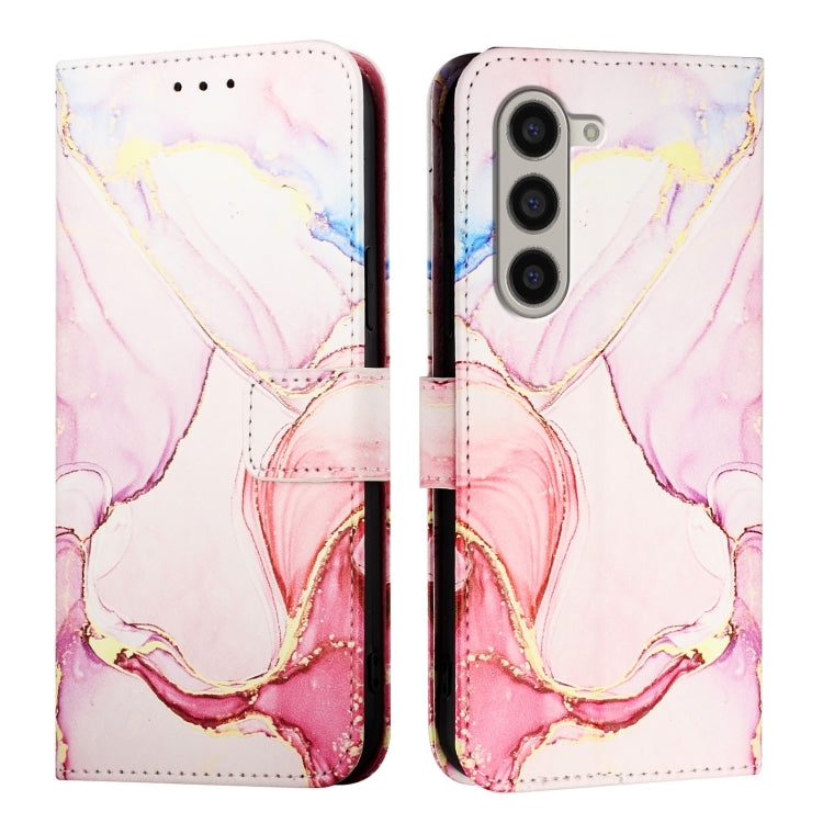 PT003 Marble Pattern Flip Leather Phone Case, For Samsung Galaxy Z Fold6