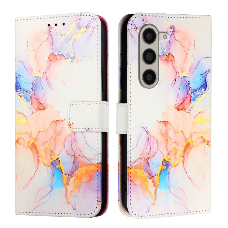PT003 Marble Pattern Flip Leather Phone Case, For Samsung Galaxy Z Fold6