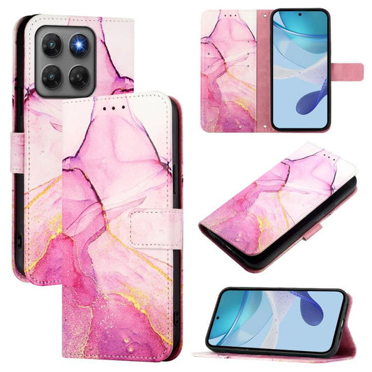PT003 Marble Pattern Flip Leather Phone Case, For Motorola Moto G37 / G37 Power / G47, For Motorola Moto G87 / G67 / G77 5G, For Motorola Signature 5G, For Motorola Moto G17 / G17 Power / G15, For Motorola Moto G67 Power                                ...