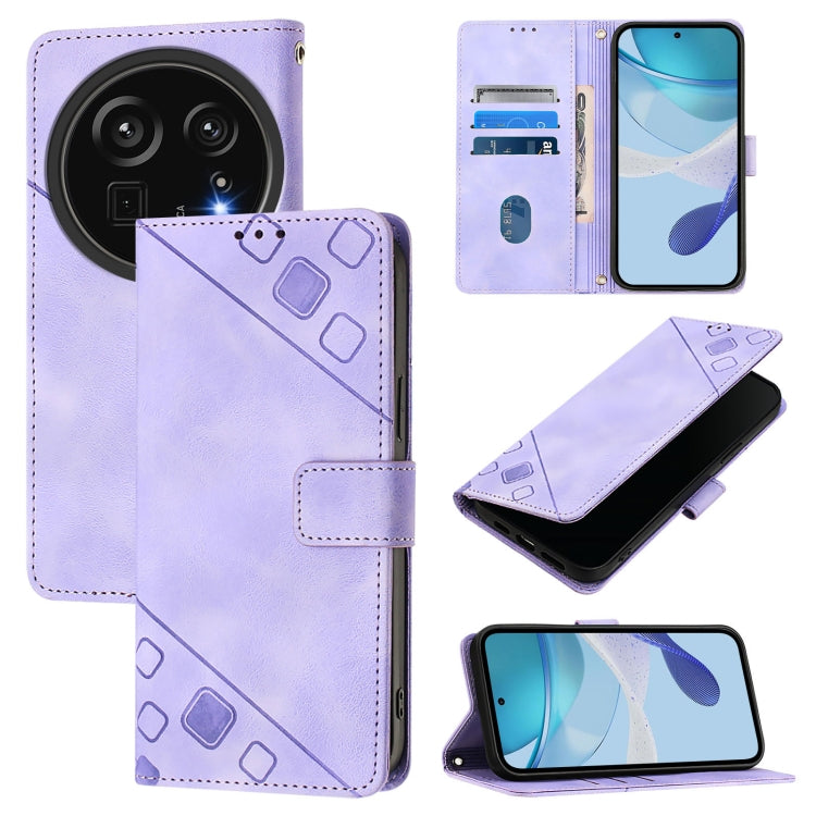Skin Feel Embossed Leather Phone Case, For Sharp Aquos wish6, For Sharp Aquos R11, For Sharp Aquos Sense10, For Sharp Basio Active3, For Sharp Aquos Sense9 Plus, For Sharp Aquos Sense9, For Sharp Aquos R9 Pro, For Sharp Aquos Wish4