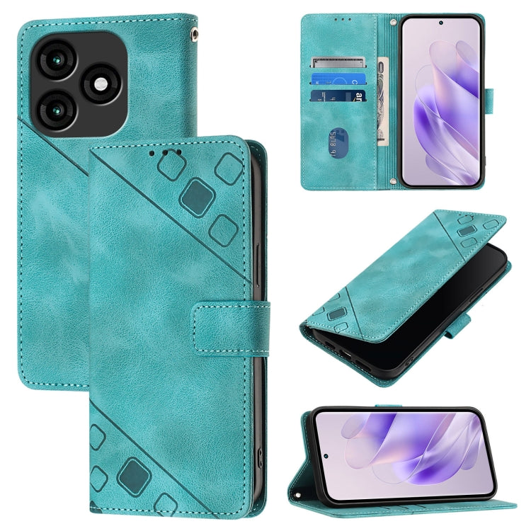 Skin Feel Embossed Leather Phone Case, For Itel S24, For Itel P55+, For Itel P55 4G, For Itel A05s, For Itel A70, For Itel A60 / A60s, For Itel S23+, For Itel S23