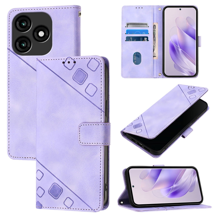 Skin Feel Embossed Leather Phone Case, For Itel S24, For Itel P55+, For Itel P55 4G, For Itel A05s, For Itel A70, For Itel A60 / A60s, For Itel S23+, For Itel S23