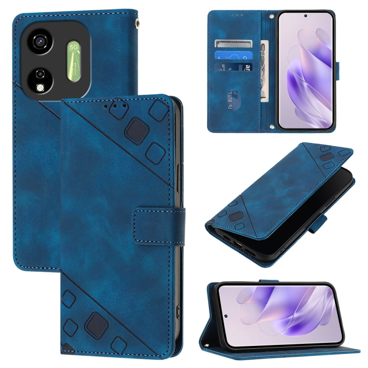 Skin Feel Embossed Leather Phone Case, For itel A200 / A200+ 4G Global, For itel A95 5G, For itel A90 4G, For itel City 100, For Itel A50, For Itel A23 Pro / A17, For Itel P55 5G, For Itel RS4