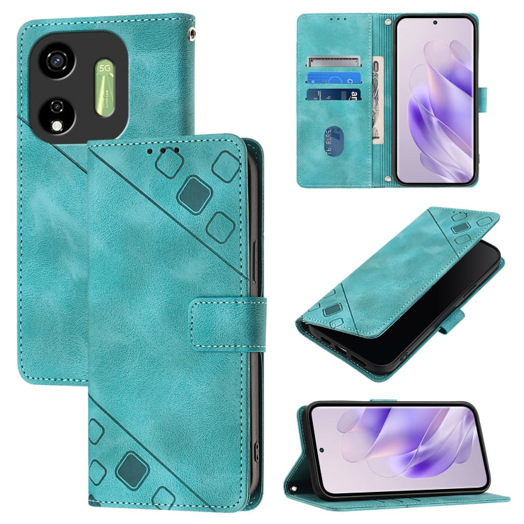 Skin Feel Embossed Leather Phone Case, For itel A200 / A200+ 4G Global, For itel A95 5G, For itel A90 4G, For itel City 100, For Itel A50, For Itel A23 Pro / A17, For Itel P55 5G, For Itel RS4