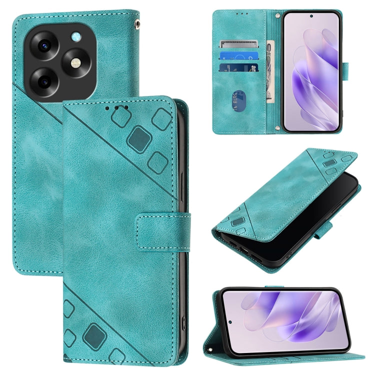 Skin Feel Embossed Leather Phone Case, For Itel S24, For Itel P55+, For Itel P55 4G, For Itel A05s, For Itel A70, For Itel A60 / A60s, For Itel S23+, For Itel S23