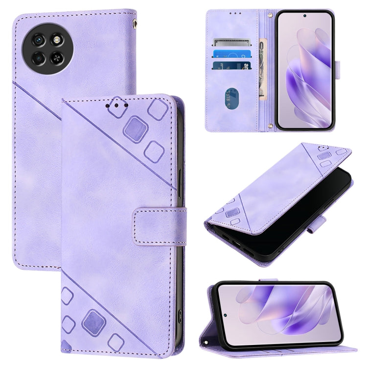 Skin Feel Embossed Leather Phone Case, For Itel S24, For Itel P55+, For Itel P55 4G, For Itel A05s, For Itel A70, For Itel A60 / A60s, For Itel S23+, For Itel S23