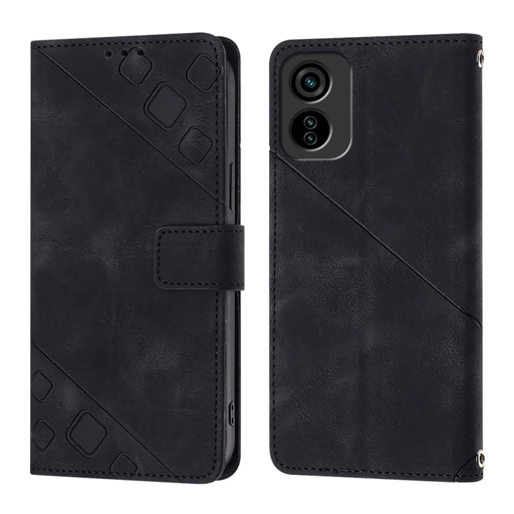 Skin Feel Embossed Leather Phone Case, For ltel A18, For Itel S18 / Vision 5, For Itel P40, For Itel S17 / Vision 3, For Itel A58 / A49, For Itel P17 / A27, For Itel A48