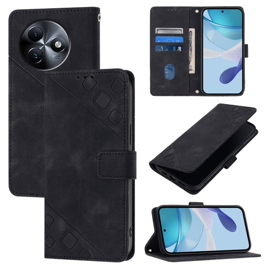 Skin Feel Embossed Leather Phone Case, For Itel S24, For Itel P55+, For Itel P55 4G, For Itel A05s, For Itel A70, For Itel A60 / A60s, For Itel S23+, For Itel S23