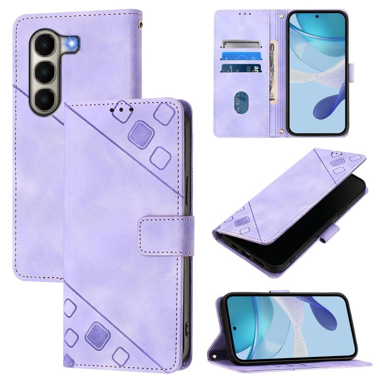 Skin Feel Embossed Leather Phone Case, For itel A200 / A200+ 4G Global, For itel A95 5G, For itel A90 4G, For itel City 100, For Itel A50, For Itel A23 Pro / A17, For Itel P55 5G, For Itel RS4