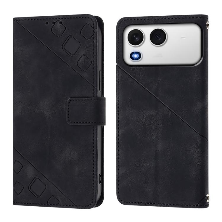 Skin Feel Embossed Leather Phone Case, For itel A200 / A200+ 4G Global, For itel A95 5G, For itel A90 4G, For itel City 100, For Itel A50, For Itel A23 Pro / A17, For Itel P55 5G, For Itel RS4