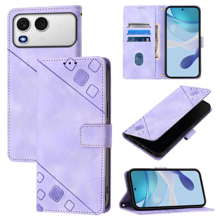 Skin Feel Embossed Leather Phone Case, For itel A200 / A200+ 4G Global, For itel A95 5G, For itel A90 4G, For itel City 100, For Itel A50, For Itel A23 Pro / A17, For Itel P55 5G, For Itel RS4