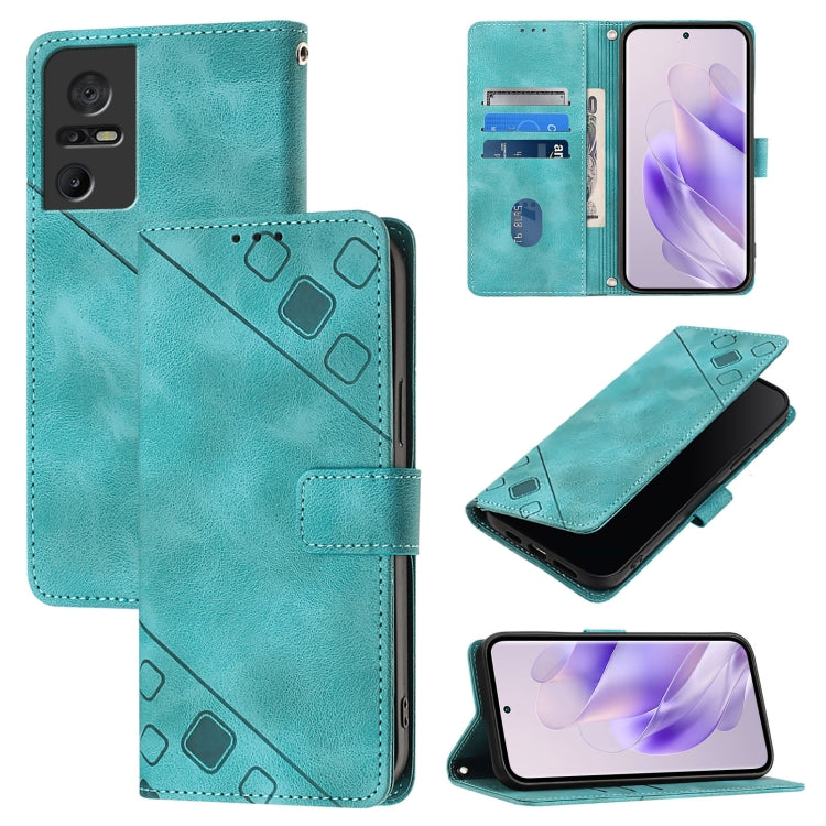 Skin Feel Embossed Leather Phone Case, For TCL 50 5G, For TCL 50 SE, For TCL 501, For TCL 505, For TCL 502, For TCL 405 / 406 / 408, For TCL 40 XL / 40 T T608DL, For TCL 40 SE