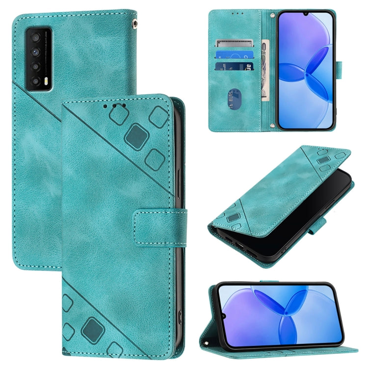 Skin Feel Embossed Leather Phone Case, For TCL 403, For TCL 40 R 5G, For TCL 30 XL T701DL, For TCL 305 / 306 / 30 SE-AL02, For TCL Stylus 5G, For TCL 303, For TCL 30T T603DL, For TCL 30Z T602DL