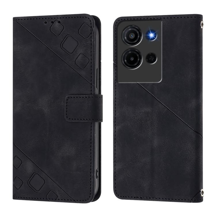 Skin Feel Embossed Leather Phone Case, For TCL K32 5G / K33, For TCL 60 NxtPaper, For TCL 60 SE NxtPaper / 605, For TCL 50 Pro NxtPaper, For TCL 201, For TCL 50 XL 5G, For TCL 50 LE 5G, For TCL 50 XE