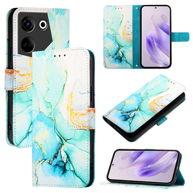 PT003 Marble Pattern Flip Leather Phone Case, For Tecno Camon 20 Pro 5G, For Tecno Camon 20 / 20 Pro 4G, For Tecno Pop 7 / Pop 7 Pro, For Tecno Spark Go 2023, For Tecno Spark 10 5G, For Tecno Spark 10C, For Tecno Spark 10 4G, For Tecno Spark 10 Pro