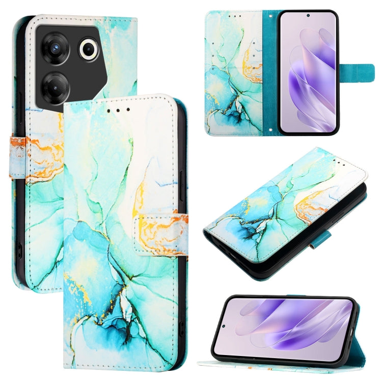 PT003 Marble Pattern Flip Leather Phone Case, For Tecno Camon 20 Pro 5G, For Tecno Camon 20 / 20 Pro 4G, For Tecno Pop 7 / Pop 7 Pro, For Tecno Spark Go 2023, For Tecno Spark 10 5G, For Tecno Spark 10C, For Tecno Spark 10 4G, For Tecno Spark 10 Pro