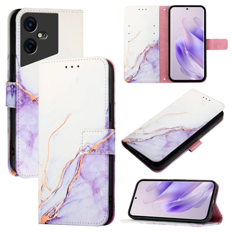 PT003 Marble Pattern Flip Leather Phone Case, For Tecno Pova 5 Pro 5G, For Tecno Pova Neo 3, For Tecno Pova 5 4G, For Tecno Camon 20 Premier 5G CK9N, For Tecno Camon 20 Pro 5G, For Tecno Camon 20 / 20 Pro 4G, For Tecno Pop 7 / Pop 7 Pro                ...