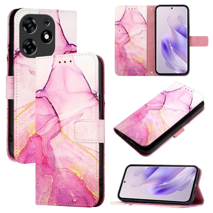 PT003 Marble Pattern Flip Leather Phone Case, For Tecno Spark 30 5G / Pova 6 Neo 5G, For Tecno Pop 6C / Itel A18, For Tecno Spark 10 Pro Magic, For Tecno Camon 30 Premier 5G, For Tecno Pova 6 Neo, For Tecno Pova 6 5G, For Tecno Pova 6 4G               ...