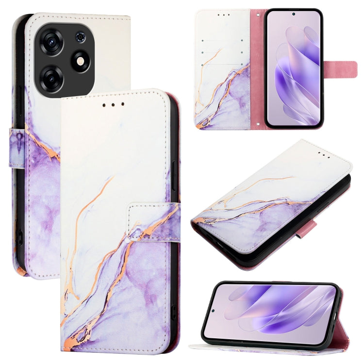 PT003 Marble Pattern Flip Leather Phone Case, For Tecno Spark 30 5G / Pova 6 Neo 5G, For Tecno Pop 6C / Itel A18, For Tecno Spark 10 Pro Magic, For Tecno Camon 30 Premier 5G, For Tecno Pova 6 Neo, For Tecno Pova 6 5G, For Tecno Pova 6 4G               ...
