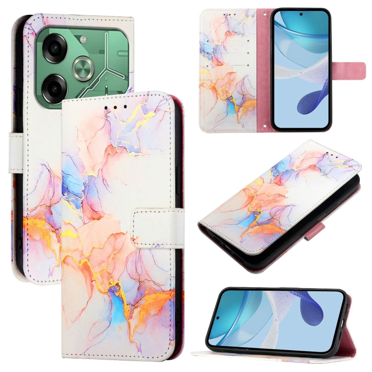 PT003 Marble Pattern Flip Leather Phone Case, For Tecno Pova 6 5G, For Tecno Pova 6 4G, For Tecno Camon 30 Pro 5G, For Tecno Camon 30 5G / 4G, For Tecno Pova 6 Pro, For Tecno Spark 20 Pro+, For Tecno Spark 20 Pro, For Tecno Spark Go 2024 / Spark 20C   ...