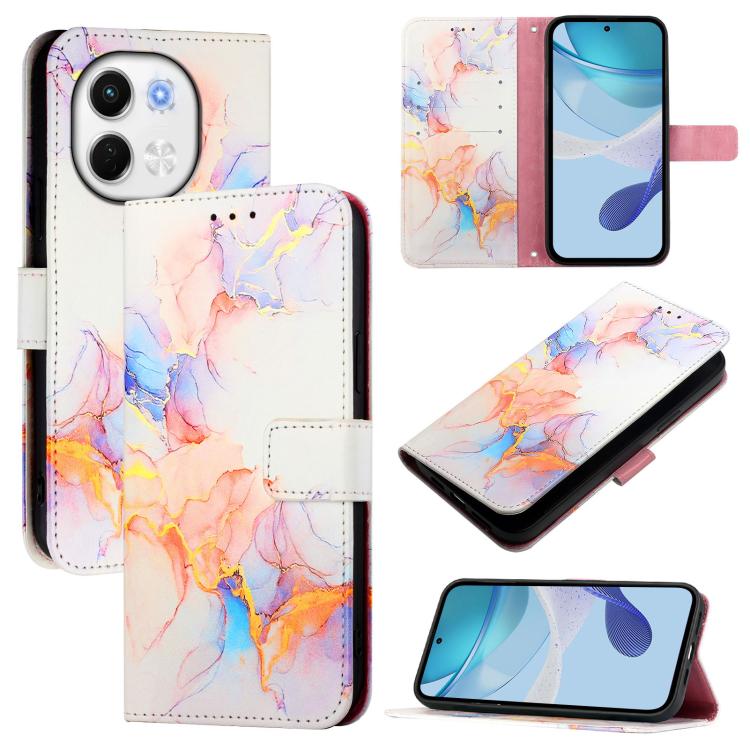 PT003 Marble Pattern Flip Leather Phone Case, For Tecno Spark 30 5G / Pova 6 Neo 5G, For Tecno Pop 6C / Itel A18, For Tecno Spark 10 Pro Magic, For Tecno Camon 30 Premier 5G, For Tecno Pova 6 Neo, For Tecno Pova 6 5G, For Tecno Pova 6 4G               ...