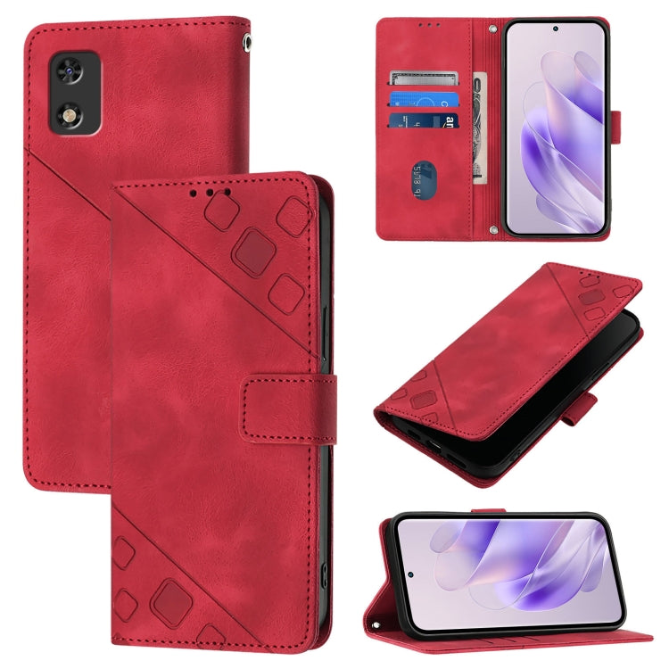 Skin Feel Embossed Leather Phone Case, For Tecno Camon 20 Pro 5G, For Tecno Camon 20 / 20 Pro 4G, For Tecno Spark Go 2023 / Pop 7 / Pop 7 Pro, For Tecno Spark 10C, For Tecno Spark 10 4G, For Tecno Pova Neo 2, For Tecno Spark 9, For Tecno Pop 5c