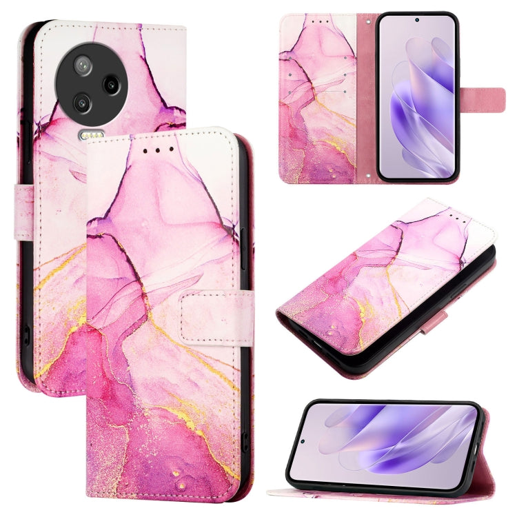PT003 Marble Pattern Flip Leather Phone Case, For Infinix Note 12 Pro 4G / Note 12 2023, For Infinix Hot 90 / 90 Pro