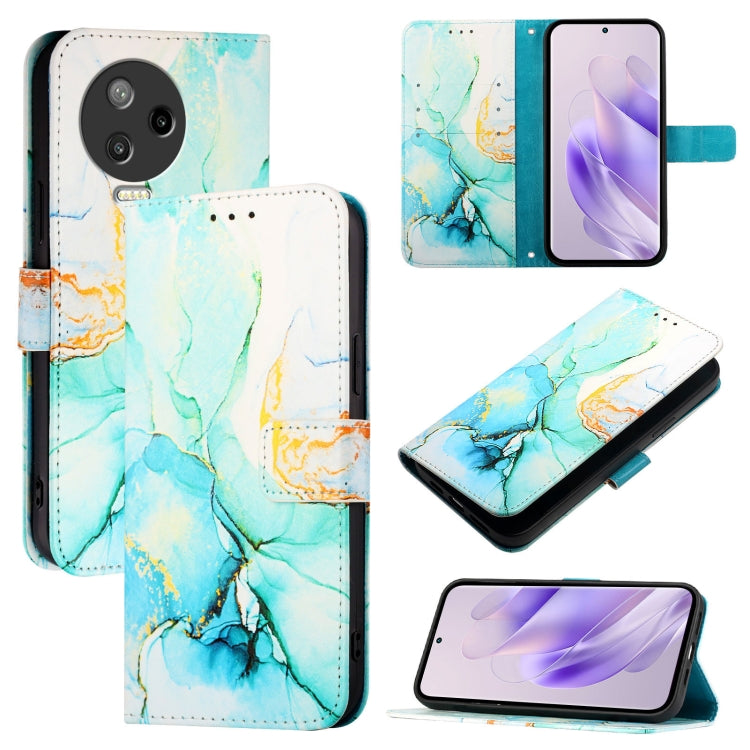 PT003 Marble Pattern Flip Leather Phone Case, For Infinix Note 12 Pro 4G / Note 12 2023, For Infinix Hot 90 / 90 Pro