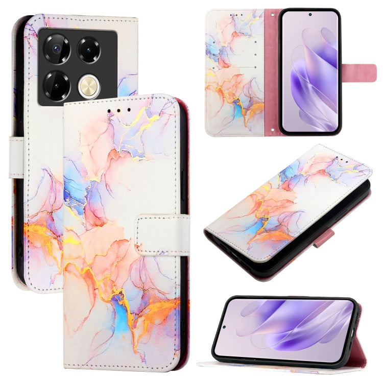PT003 Marble Pattern Flip Leather Phone Case, For Infinix Smart 8 Plus / 8 Pro, For Infinix GT 20 Pro X6871, For Infinix Note 40 Pro 4G, For Infinix Note 40 Pro 5G, For Infinix Note 40 4G, For Infinix Note 40 5G, For Infinix Hot 40 / Hot 40 Pro        ...