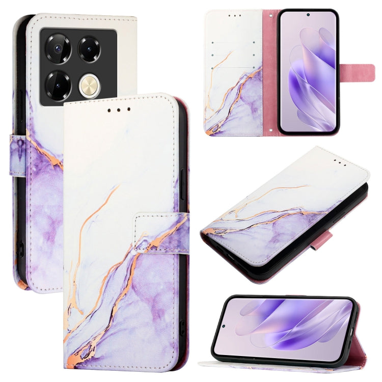 PT003 Marble Pattern Flip Leather Phone Case, For Infinix Smart 8 Plus / 8 Pro, For Infinix GT 20 Pro X6871, For Infinix Note 40 Pro 4G, For Infinix Note 40 Pro 5G, For Infinix Note 40 4G, For Infinix Note 40 5G, For Infinix Hot 40 / Hot 40 Pro        ...