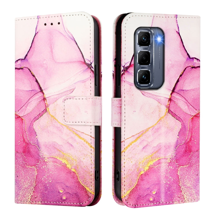 PT003 Marble Pattern Flip Leather Phone Case, For Infinix Hot 50 Pro+ 4G, For Infinix Smart 8 Plus / 8 Pro, For Infinix GT 20 Pro X6871, For Infinix Note 40 Pro 4G, For Infinix Note 40 Pro 5G, For Infinix Note 40 4G, For Infinix Note 40 5G             ...