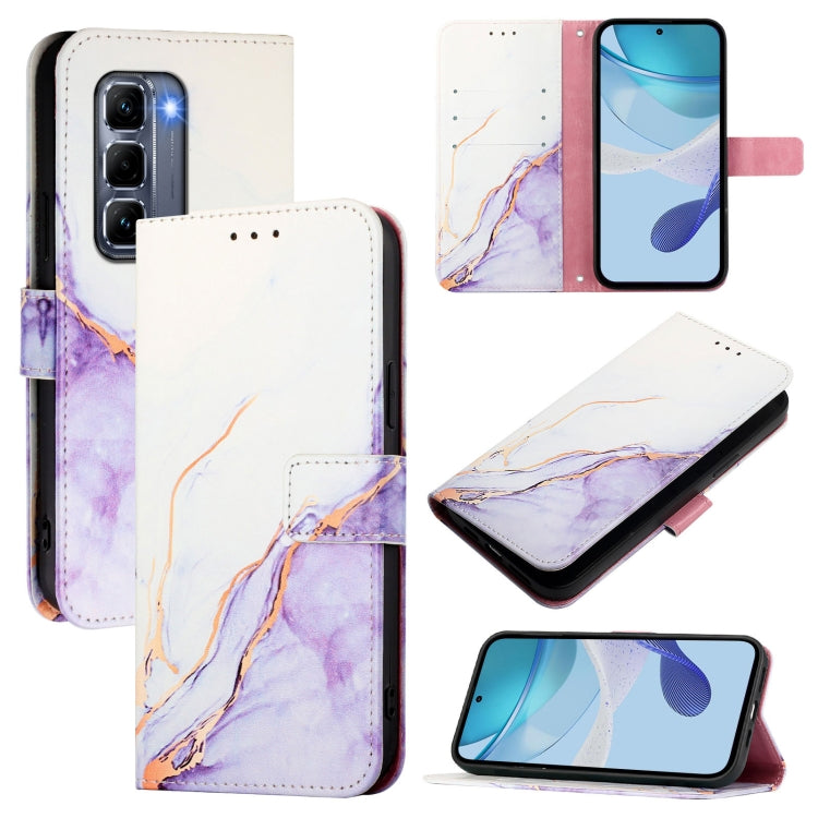 PT003 Marble Pattern Flip Leather Phone Case, For Infinix GT 50 Pro 5G, For Infinix Note Edge 5G, For Infinix Smart 20 4G, For Infinix Note 60 / 60 Pro 5G, For Infinix Hot 60i 5G / Tecno Spark Go 5G, For Infinix Smart 10 Plus                           ...