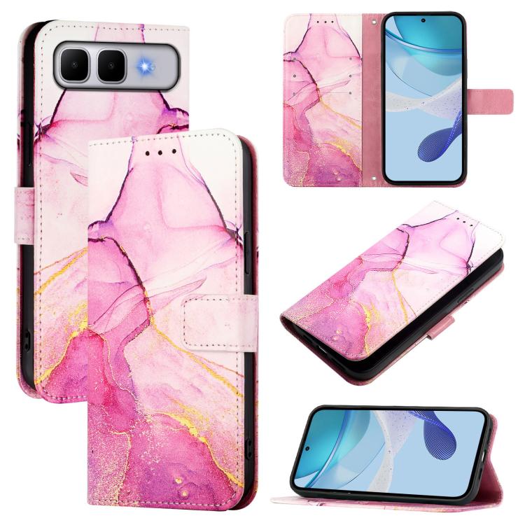 PT003 Marble Pattern Flip Leather Phone Case, For Infinix GT 50 Pro 5G, For Infinix Note Edge 5G, For Infinix Smart 20 4G, For Infinix Note 60 / 60 Pro 5G, For Infinix Hot 60i 5G / Tecno Spark Go 5G, For Infinix Smart 10 Plus                           ...