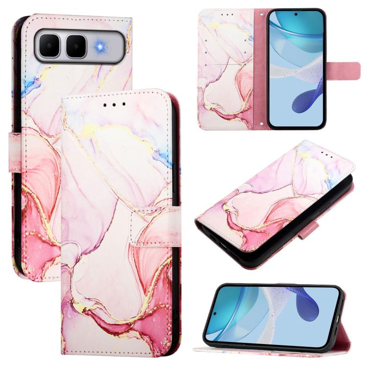 PT003 Marble Pattern Flip Leather Phone Case, For Infinix GT 50 Pro 5G, For Infinix Note Edge 5G, For Infinix Smart 20 4G, For Infinix Note 60 / 60 Pro 5G, For Infinix Hot 60i 5G / Tecno Spark Go 5G, For Infinix Smart 10 Plus                           ...