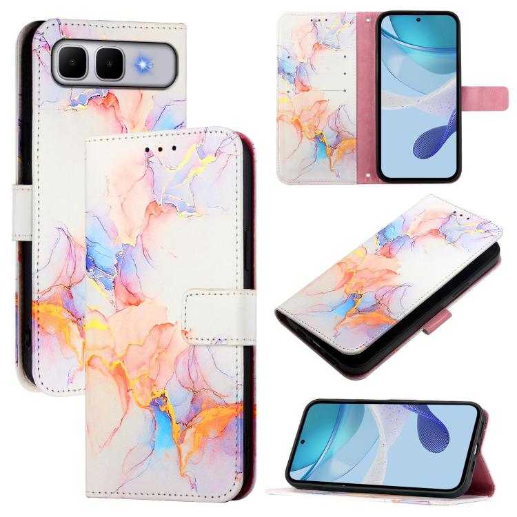 PT003 Marble Pattern Flip Leather Phone Case, For Infinix GT 50 Pro 5G, For Infinix Note Edge 5G, For Infinix Smart 20 4G, For Infinix Note 60 / 60 Pro 5G, For Infinix Hot 60i 5G / Tecno Spark Go 5G, For Infinix Smart 10 Plus                           ...