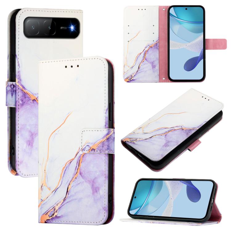 PT003 Marble Pattern Flip Leather Phone Case, For Infinix GT 50 Pro 5G, For Infinix Note Edge 5G, For Infinix Smart 20 4G, For Infinix Note 60 / 60 Pro 5G, For Infinix Hot 60i 5G / Tecno Spark Go 5G, For Infinix Smart 10 Plus                           ...