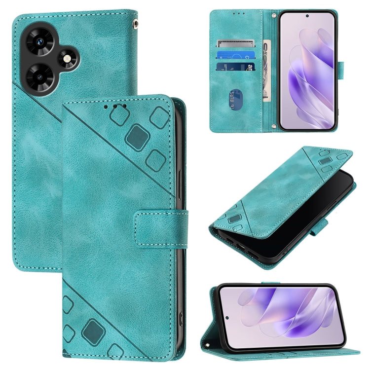 Skin Feel Embossed Leather Phone Case, For Infinix Note 30 Pro / Note 30 5G, For Infinix Note 30i, For Infinix Note 30 4G X6833B, For Infinix Note 30 VIP, For Infinix Hot 30i, For Infinix Hot 30 4G, For Infinix Zero 20, For Infinix Hot 9 / Hot 9 Pro