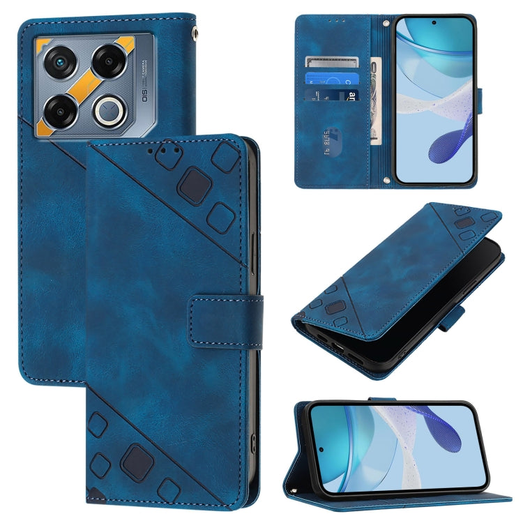 Skin Feel Embossed Leather Phone Case, For Infinix Note 50s, For Infinix Hot 50 Pro+ 4G, For Infinix Smart 8 Plus / Smart 8 Pro, For Infinix GT 20 Pro X6871, For Infinix Note 40 Pro 4G, For Infinix Note 40 Pro 5G, For Infinix Note 40                   ...