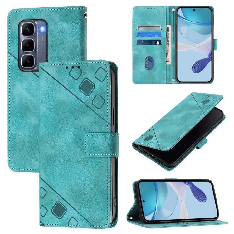 Skin Feel Embossed Leather Phone Case, For Infinix Note 50s, For Infinix Hot 50 Pro+ 4G, For Infinix Smart 8 Plus / Smart 8 Pro, For Infinix GT 20 Pro X6871, For Infinix Note 40 Pro 4G, For Infinix Note 40 Pro 5G, For Infinix Note 40                   ...