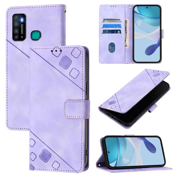 Skin Feel Embossed Leather Phone Case, For Infinix Note 30 Pro / Note 30 5G, For Infinix Note 30i, For Infinix Note 30 4G X6833B, For Infinix Note 30 VIP, For Infinix Hot 30i, For Infinix Hot 30 4G, For Infinix Zero 20, For Infinix Hot 9 / Hot 9 Pro