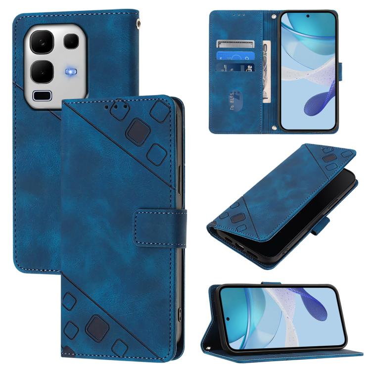 Skin Feel Embossed Leather Phone Case, For Infinix Note 50s, For Infinix Hot 50 Pro+ 4G, For Infinix Smart 8 Plus / Smart 8 Pro, For Infinix GT 20 Pro X6871, For Infinix Note 40 Pro 4G, For Infinix Note 40 Pro 5G, For Infinix Note 40                   ...