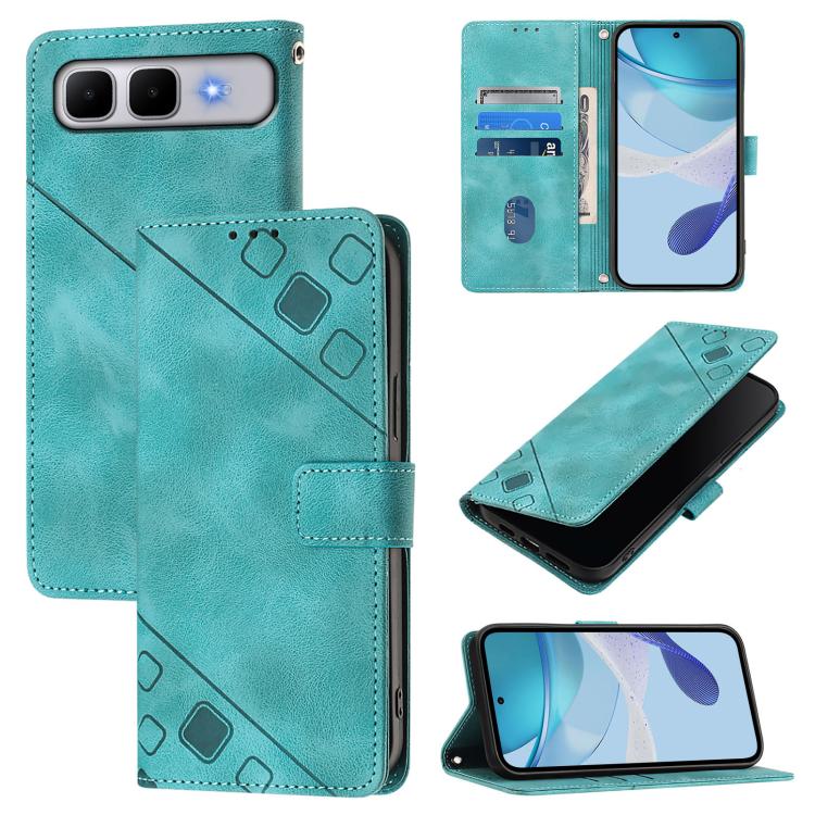 Skin Feel Embossed Leather Phone Case, For Infinix GT 50 Pro 5G, For Infinix Note Edge 5G Global, For Infinix Smart 20 4G X6840, For Infinix Note 60 5G / 60 Pro 5G, For Infinix Hot 60i 5G / Tecno Spark Go 5G, For Infinix Smart 10 Plus                  ...