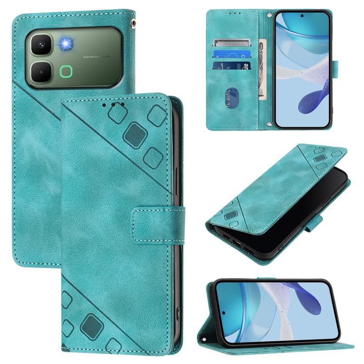 Skin Feel Embossed Leather Phone Case, For Infinix GT 50 Pro 5G, For Infinix Note Edge 5G Global, For Infinix Smart 20 4G X6840, For Infinix Note 60 5G / 60 Pro 5G, For Infinix Hot 60i 5G / Tecno Spark Go 5G, For Infinix Smart 10 Plus                  ...