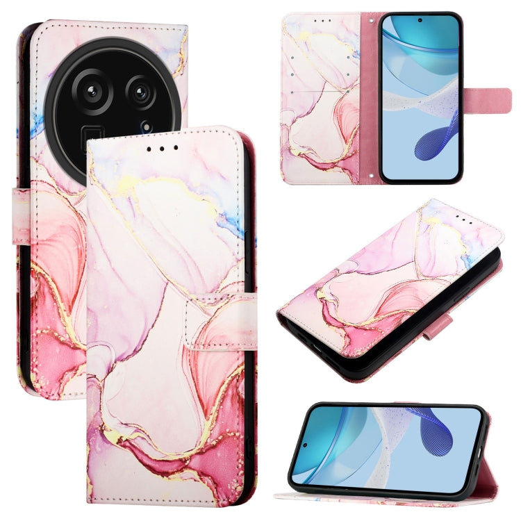 PT003 Marble Pattern Flip Leather Phone Case, For Sharp Aquos Sense9 Plus, For Sharp Aquos Sense9, For Sharp Aquos R9 Pro SH-54E, For Sharp Aquos Wish 4 SH-52E, For Sharp Aquos R9 SH-51E