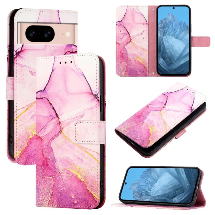 PT003 Marble Pattern Flip Leather Phone Case, For Google Pixel 9 Pro XL, For Google Pixel 9, For Google Pixel 8a, For Google Pixel 8 Pro, For Google Pixel 8, For Google Pixel 7a, For Google Pixel 7 Pro, For Google Pixel 7, For Google Pixel 6a