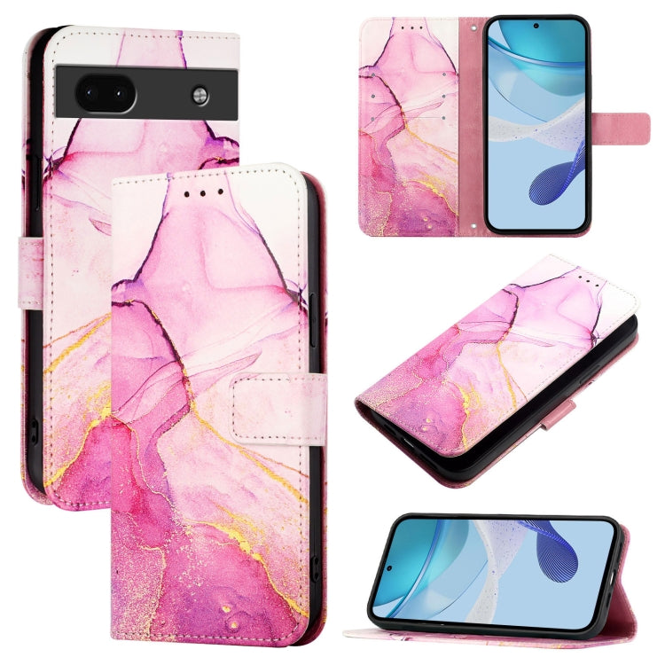 PT003 Marble Pattern Flip Leather Phone Case, For Google Pixel 9 Pro XL, For Google Pixel 9, For Google Pixel 8a, For Google Pixel 8 Pro, For Google Pixel 8, For Google Pixel 7a, For Google Pixel 7 Pro, For Google Pixel 7, For Google Pixel 6a