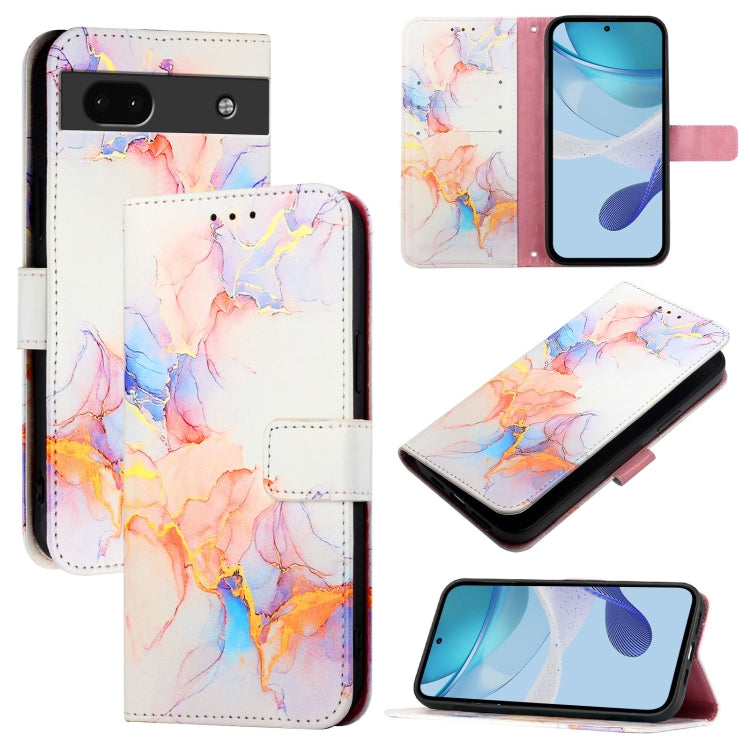 PT003 Marble Pattern Flip Leather Phone Case, For Google Pixel 9 Pro XL, For Google Pixel 9, For Google Pixel 8a, For Google Pixel 8 Pro, For Google Pixel 8, For Google Pixel 7a, For Google Pixel 7 Pro, For Google Pixel 7, For Google Pixel 6a