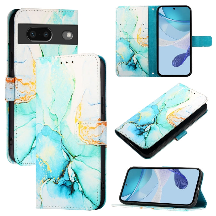 PT003 Marble Pattern Flip Leather Phone Case, For Google Pixel 9 Pro XL, For Google Pixel 9, For Google Pixel 8a, For Google Pixel 8 Pro, For Google Pixel 8, For Google Pixel 7a, For Google Pixel 7 Pro, For Google Pixel 7, For Google Pixel 6a