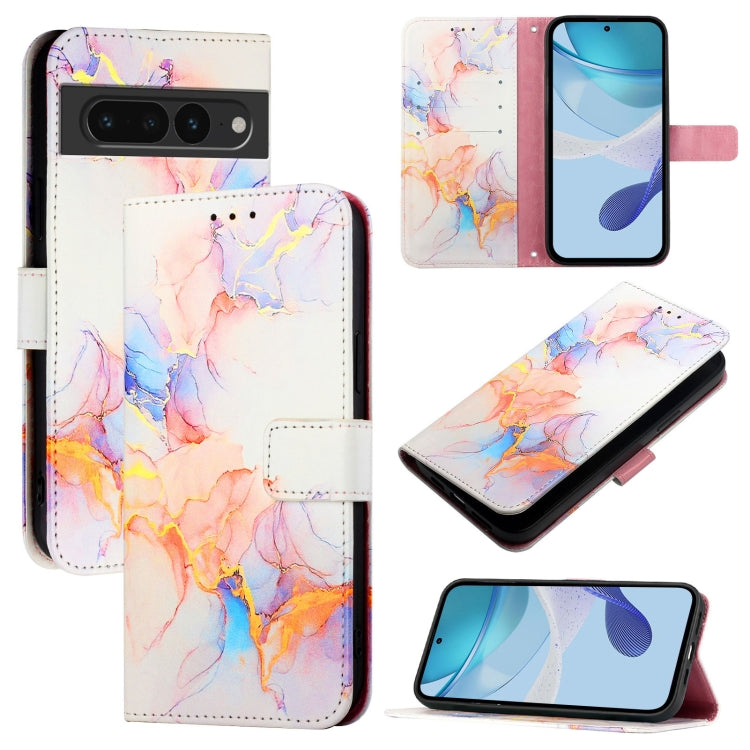 PT003 Marble Pattern Flip Leather Phone Case, For Google Pixel 9 Pro XL, For Google Pixel 9, For Google Pixel 8a, For Google Pixel 8 Pro, For Google Pixel 8, For Google Pixel 7a, For Google Pixel 7 Pro, For Google Pixel 7, For Google Pixel 6a